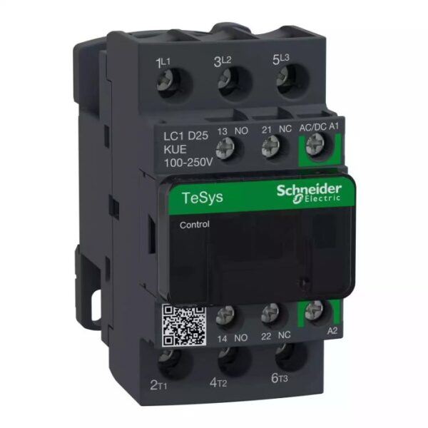 LC1D25KUE | TeSys contactor-3P-AC3- <= 440V 25A - - Schneider Electric