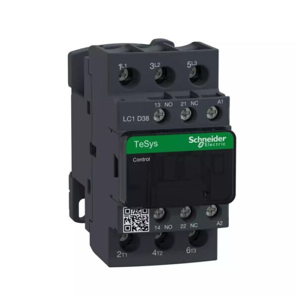LC1D38B7 | TeSys CTR 38 AC3 18.5KW 1NO1NC24VAC COIL - Schneider Electric