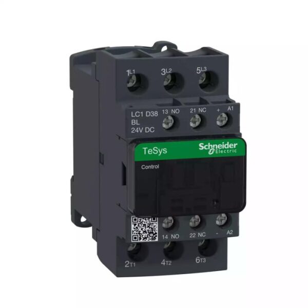 LC1D38BL | TeSys3P CTR 38A AC3 18.5KW1NO1NC24VDC LC - Schneider Electric