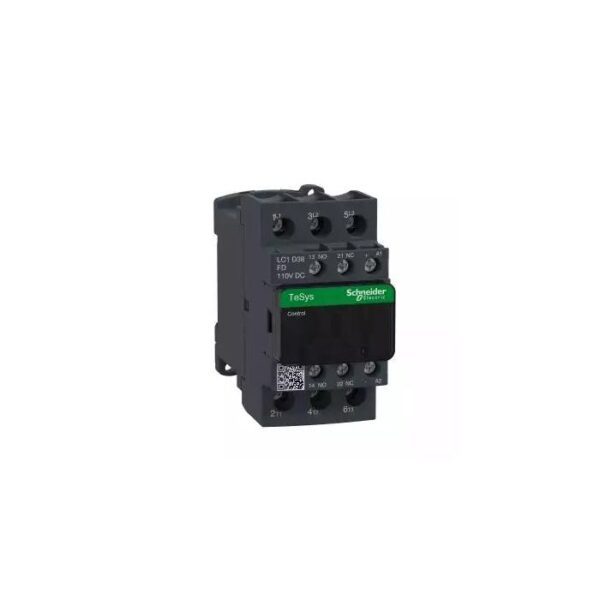 LC1D38FD | TeSys3PCTR38A AC3 18.5KW1NO1NC110VDC COI - Schneider Electric