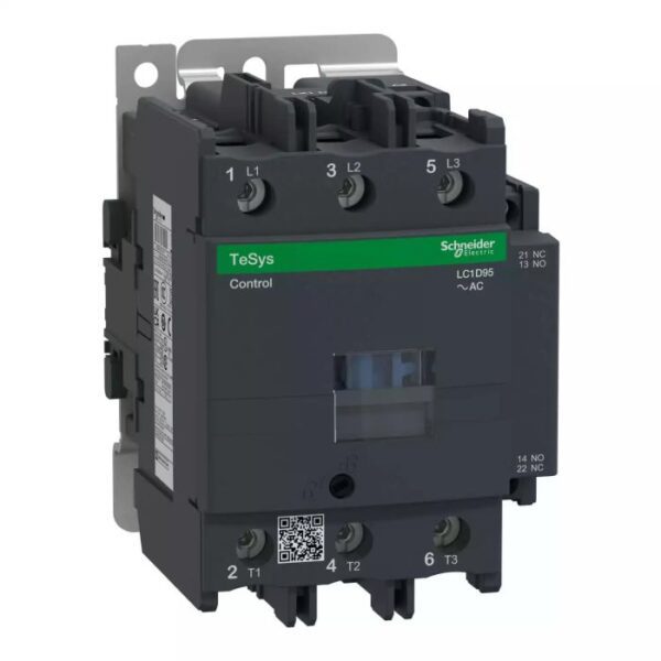 LC1D95U7 3P CONT 95A AC3 45KW 1NO 1NC 240VAC COIL Schneider Electric lc1d95u7