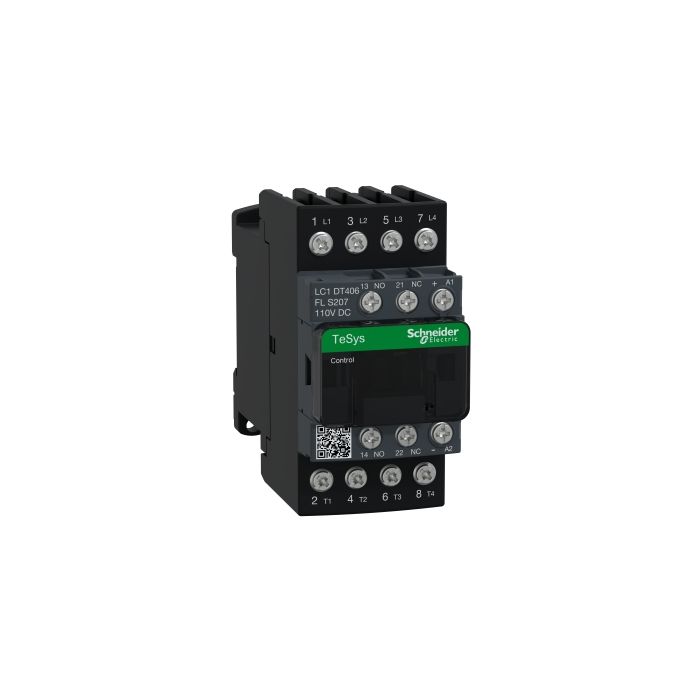lc1dt406fls207_image_web.jpg LC1DT406FLS207 | CONTACTOR TESYS LC1D 4P AC1 440V 40 A CO - Schneider Electric - Image 1