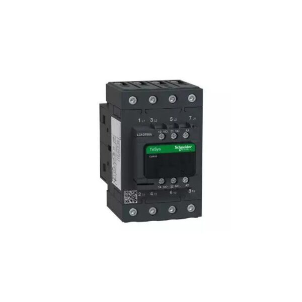 LC1DT60AB7 | TeSys 4 POLE EVLK CTR AC1 415V 60 A - Schneider Electric