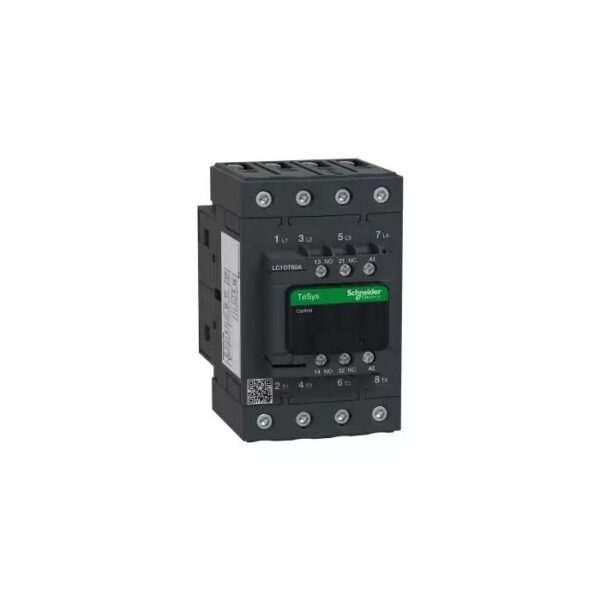 LC1DT60AF7 | TeSys 4 POLE EVLK CTR AC1 415V 60 A - Schneider Electric