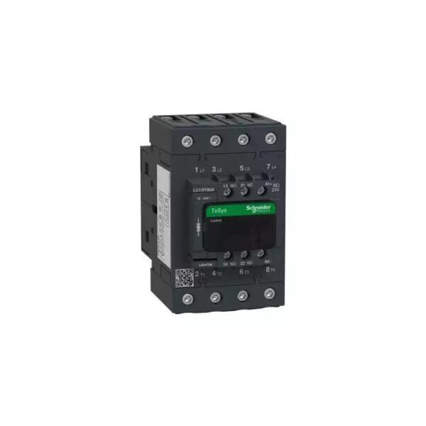 LC1DT80ABD | TeSys 4P EVLK CONTACTOR 80A AC1 24VDC - Schneider Electric
