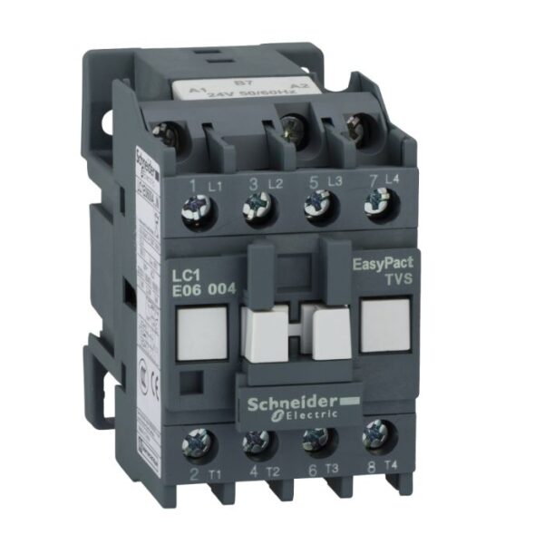 LC1E09008N5WBIN | 4P CONTACTOR 25A AC1 (2NO+2NC) 415V WB - Schneider Electric