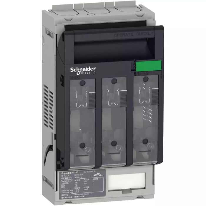 lv480801.jpg LV480801 | ISTF160 FUSE-SWITCH FIXED M8 TERMINALS - Schneider Electric - Image 1