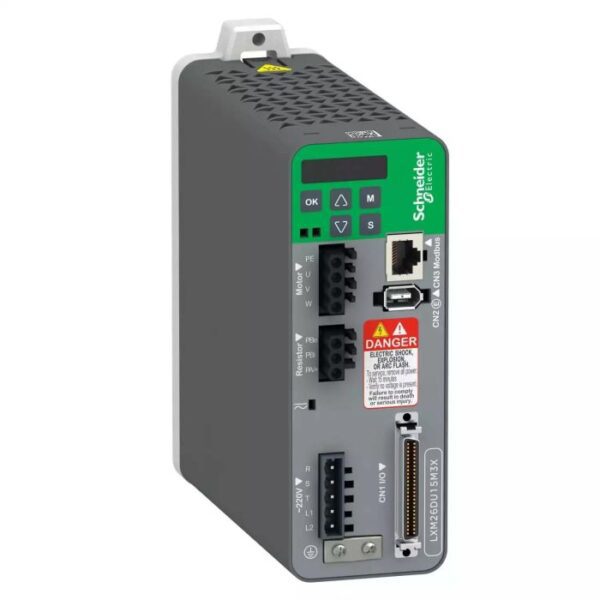LXM26DU15M3X Lexium 26 Io Drive 1 3Ph 230V 1,5Kw Schneider Electric lxm26du15m3x