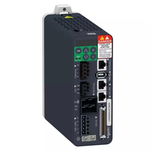 LXM28AU07M3X Lexium28 CAN IO drive 1 3PH 230V 750W Schneider Electric lxm28au07m3x