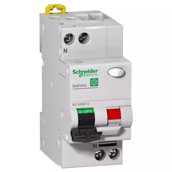 M9D11606 | MULTI 9 N40 VIGI C 6A 1PPN 30 MA AC 6000 - Schneider Electric