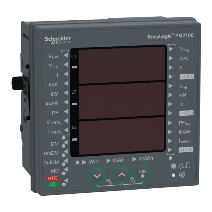 metsepm2130d.jpg METSEPM2130D PM2130 Power meter Cl 0.5S RS485 Schneider Electric metsepm2130d