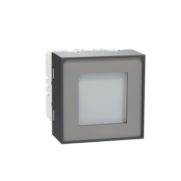 MLAQI2M_AN | Air Quality Indicator, Miluz Lara, 2 Module, Anthracite - Schneider Electric