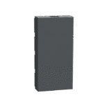 MLBLANK1M_AN | Blind Cover, Miluz Lara, 1 Module, Anthracite - Schneider Electric