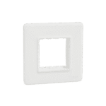 MLCP2M_WH | Cover Frame, Miluz Lara, 2 Module, White - Schneider Electric