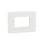 MLCP3M_WH | Cover Frame, Miluz Lara, 3 Module, White - Schneider Electric