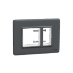 MLCP3MU_AN | Cover Frame, Miluz Lara, Unigrid, 3 Module, Anthracite - Schneider Electric