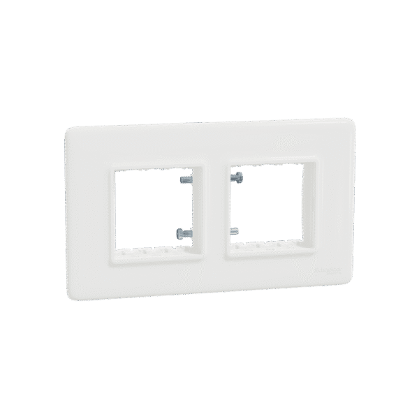 MLCP4M_WH | Cover Frame, Miluz Lara, 4 Module, White - Schneider Electric