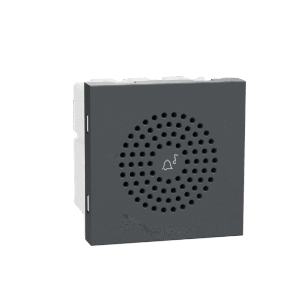 MLDRCHM2M_AN | Door Chime, Miluz Lara, 85Db, 2 Module, Anthracite - Schneider Electric
