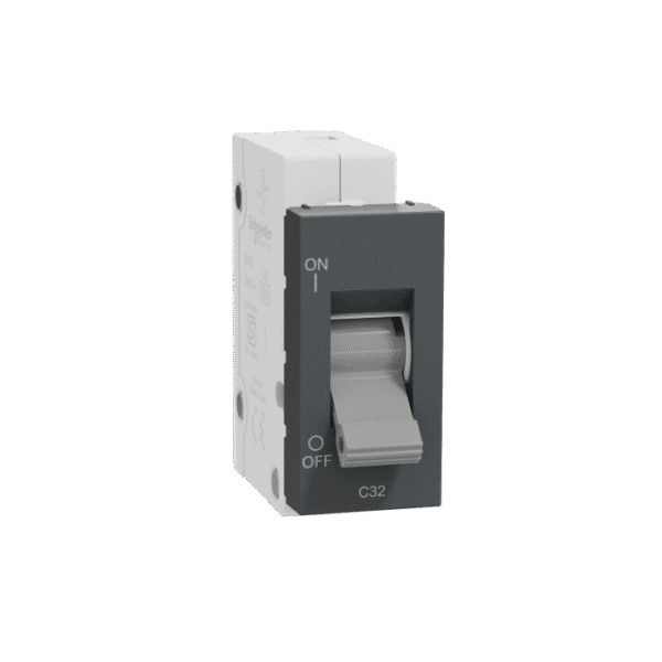 MLMM321P_AN | Miniature Circuit-Breaker, Miluz Lara, 32A, C-Curve, 1 Module, Anthracite - Schneider Electric