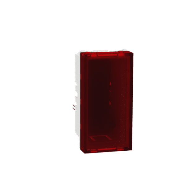 MLPHSIND1M_RD | Indicator Light, Miluz Lara, 240V, Led, 1 Module, Red - Schneider Electric