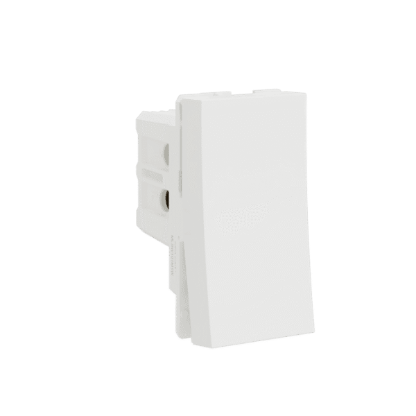 MLSW101M1W_WH | Switch, Miluz Lara, 10A, 1 Way, 1 Module, White - Schneider Electric