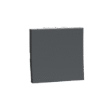 MLSW102M1W_AN | Switch, Miluz Lara, 10A, 1 Way, 2 Module, Anthracite - Schneider Electric