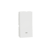 MLSWI161M1W_WH | Switch, Miluz Lara, 16A, 1 Way, Indicator, 1 Module, White - Schneider Electric