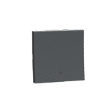 MLSWI162M1W_AN | Switch, Miluz Lara, 16A, 1 Way, Indicator, 2 Module, Anthracite - Schneider Electric