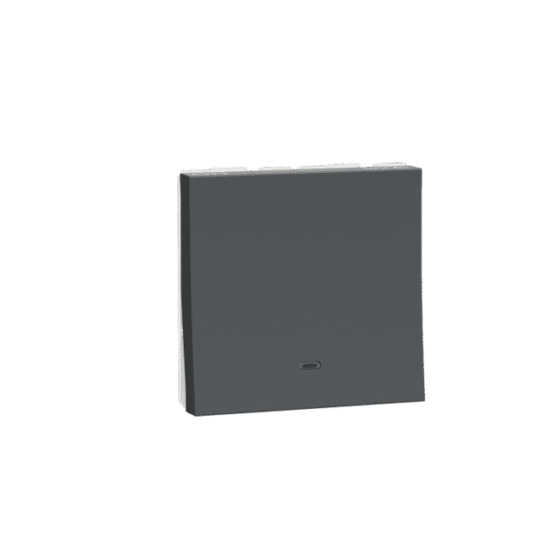 MLSWI322MDP_AN | Switch, Miluz Lara, 32A, 2 Pole, Indicator, 2 Module, Anthracite - Schneider Electric