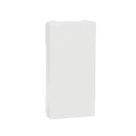 MZBLANK1M_WH | Blank Cover, Miluz Zeta, 1 Module, White - Schneider Electric