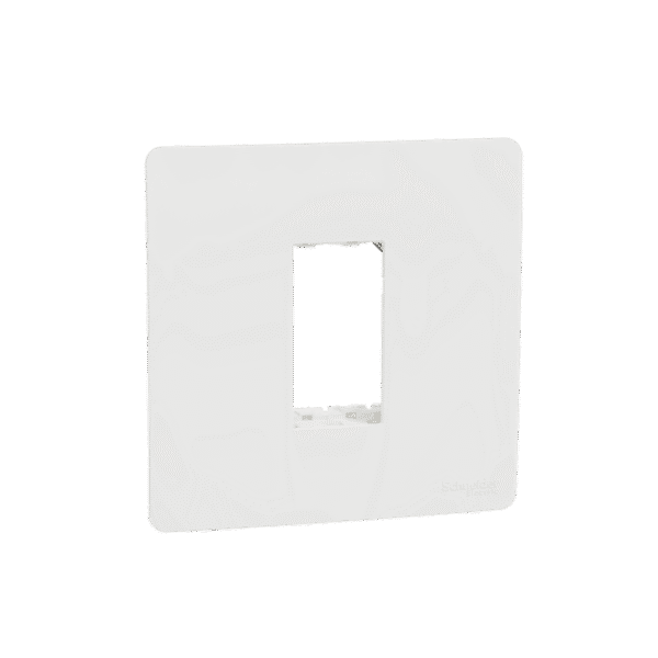 MZCP1M_WH | Cover Frame, Miluz Zeta, 1 Module, White - Schneider Electric