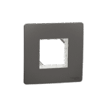 MZCP2M_WG | Cover Frame, Miluz Zeta, 2 Module, Warm Grey - Schneider Electric