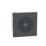 MZDRCHM2M_AN | Door Chime, Miluz Zeta, 85Db, 163Ma, 2 Module, Anthracite - Schneider Electric