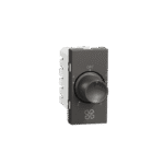 MZFR4STP1M_WG | Fan Regulator, Miluz Zeta, 4-Step, 1 Module, Warm Grey - Schneider Electric