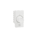 MZFR4STP1M_WH | Fan Regulator, Miluz Zeta, 4-Step, 1 Module, White - Schneider Electric
