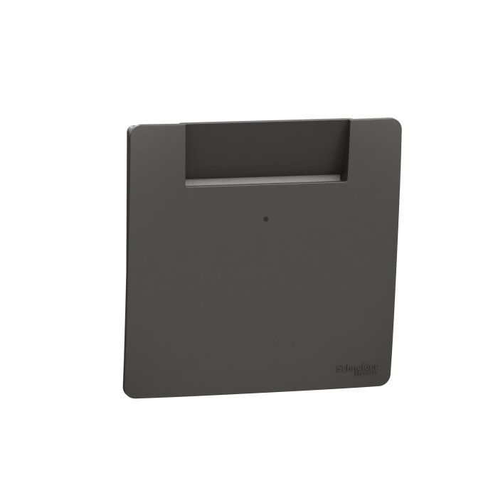 mzkecrdsw2m_wg_200s0000_5.png MZKECRDSW2M_WG | Hotel Card Switch, Miluz Zeta, 16A, 2 Module, Warm Grey - Schneider Electric - Image 1