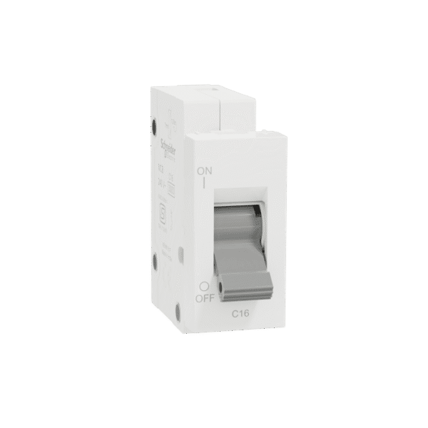 MZMM161P_WH | Miniature Circuit-Breaker, Miluz Zeta, 16A, C-Curve, 1 Module, White - Schneider Electric