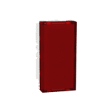 MZPHSIND1M_RD | Indicator Light, Miluz Zeta, 240V, Led, 1 Module, Red - Schneider Electric