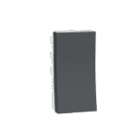 MZSW101M1W_AN | Switch, Miluz Zeta, 10A, 1 Way, 1 Module, Anthracite - Schneider Electric