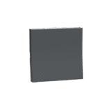MZSW102M1W_AN | Switch, Miluz Zeta, 10A, 1 Way, 2 Module, Anthracite - Schneider Electric