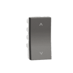 MZSW101M2W_WG | Switch, Miluz Zeta, 10A, 250V, 2 Way, 1 Module, Warm Grey - Schneider Electric