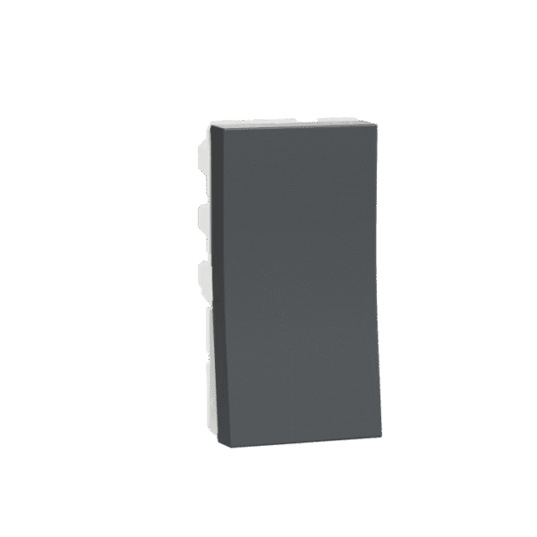 MZSW161M1W_AN | Switch, Miluz Zeta, 16A, 1 Way, 1 Module, Anthracite - Schneider Electric
