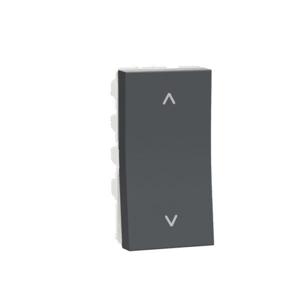 MZSW161M2W_AN | Switch, Miluz Zeta, 16A, 2 Way, 1 Module, Anthracite - Schneider Electric