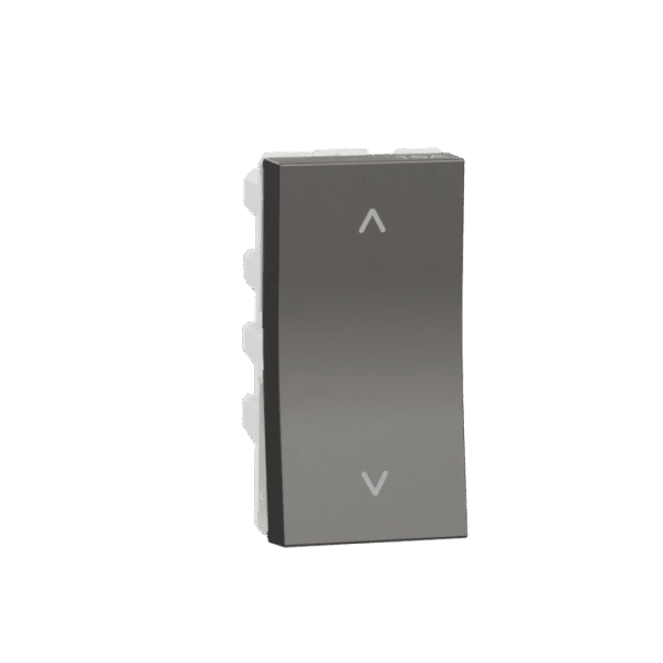 MZSW161M2W_WG | Switch, Miluz Zeta, 16A, 250V, 2 Way, 1 Module, Warm Grey - Schneider Electric