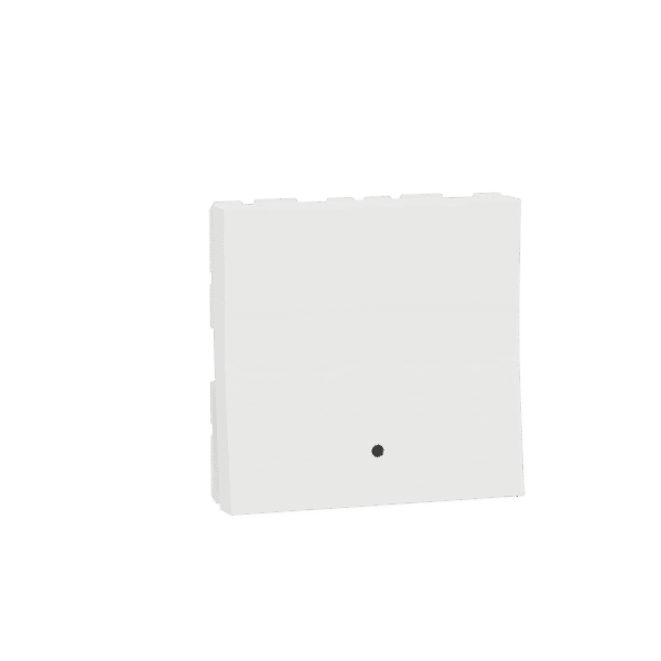 MZSWI202MDP_WH | Switch, Miluz Zeta, 20A, 2 Pole, 2 Module, With Indicator, White - Schneider Electric