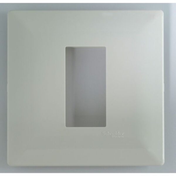 P0701 | 1-2 Module Grid & 1 Module Cover Frame - White - Schneider Electric