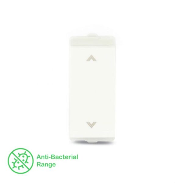 P1102 | 16AX 2 way 1 Module Switch - White - Schneider Electric