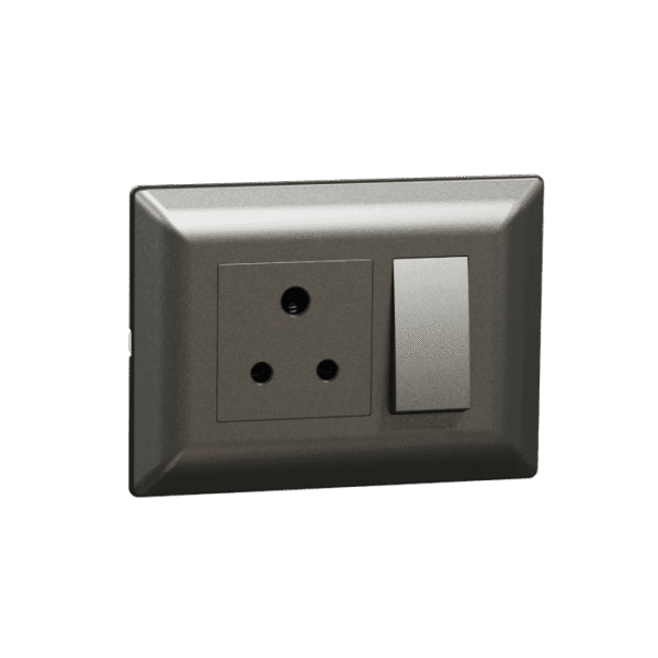 P2005NS_PG | 6A 3 Pin So With Shutter, Pg - Schneider Electric