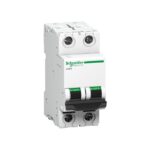A9N2P20DIN | Acti9 xC60 2P D 20A MCB IS/IEC 60947-2 - Schneider Electric