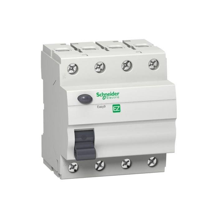 pb114559_rccb_4p.jpg EZ9R35263 | Easy9 RCCB 2P 63A 30mA AC 240V - Schneider Electric - Image 1